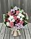 Букет цветов из: Альстромерии, Гвоздики, Розы и Хризантемы в Ильинское (Домодедово) 