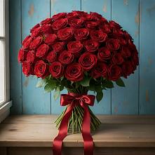 Букет Красные розы Блэк Меджик в Ильинское (Домодедово) 