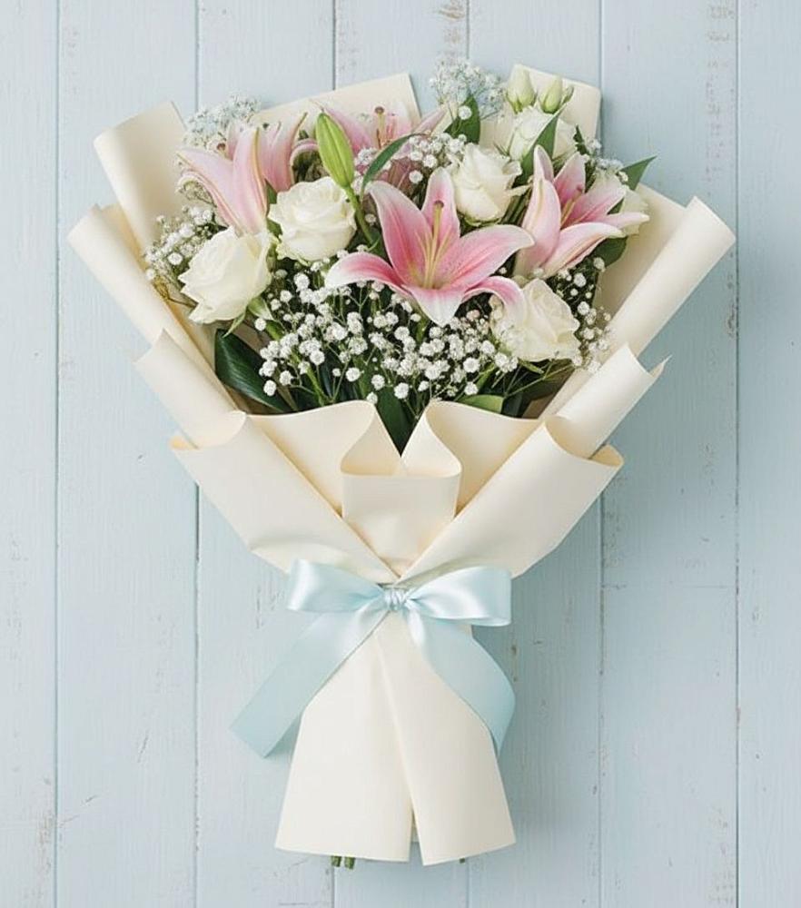 Букет цветов из: Лилии в Ильинское (Домодедово) 