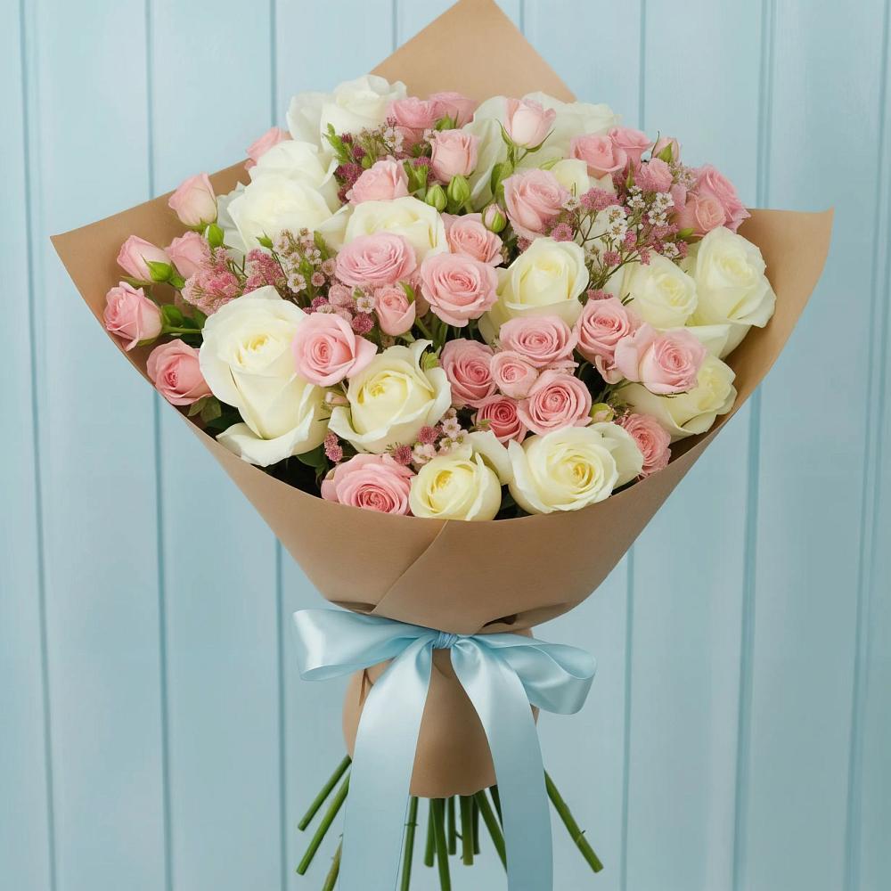 Букет цветов из: Розы в Ильинское (Домодедово) 