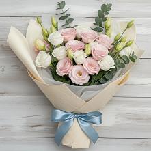 Букет цветов из:  Лизиантусы #REPLACE_PRED# Ильинское (Домодедово) 