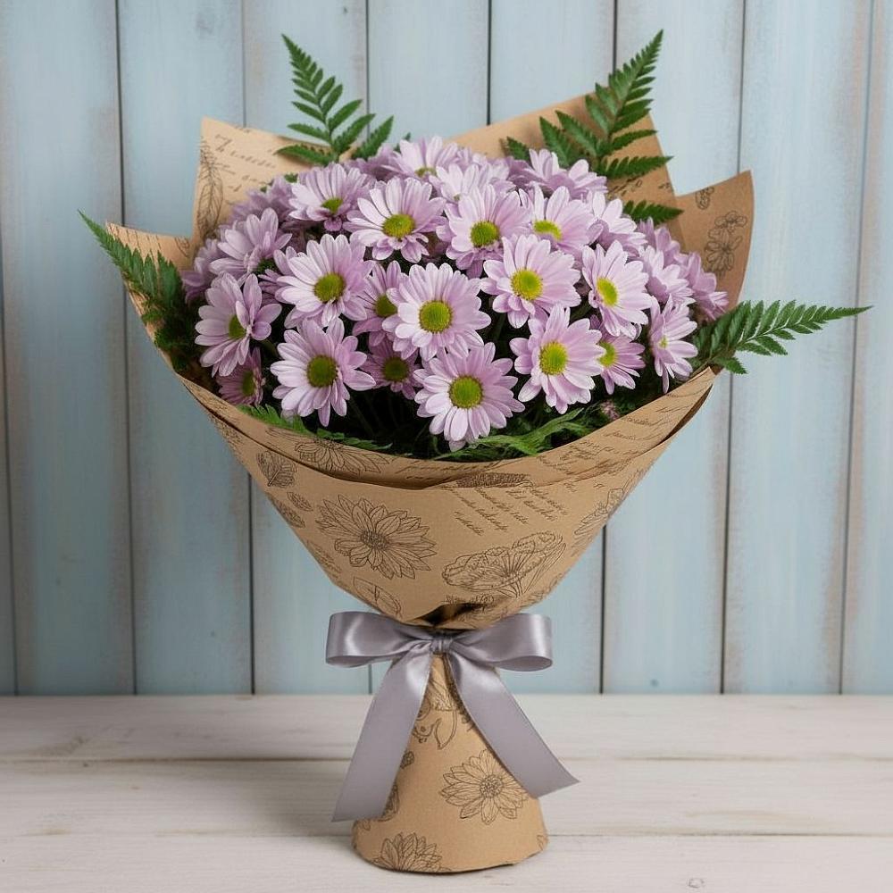 Букет цветов из: Хризантемы в Ильинское (Домодедово) 