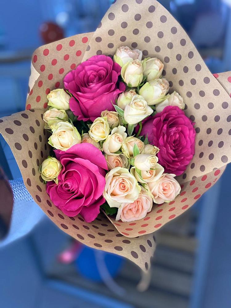 Букет цветов из: Розы в Ильинское (Домодедово) 