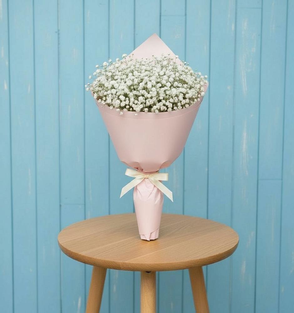 Букет цветов из: Гипсофила в Ильинское (Домодедово) 