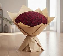 Букет 101 Красная роза в Ильинское (Домодедово) 