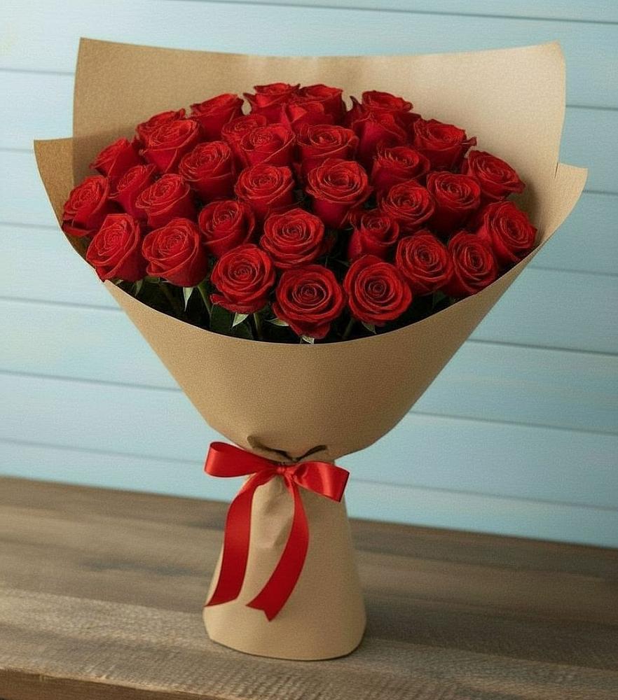 Букет Красные розы Милано в Ильинское (Домодедово) 