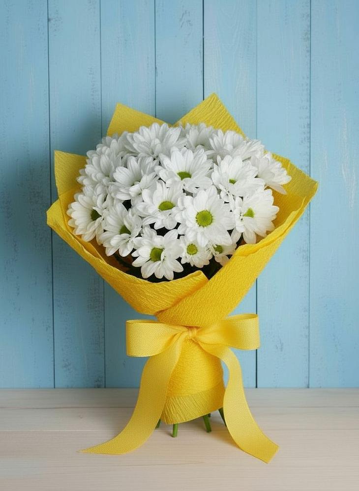 Букет цветов из: Хризантемы в Ильинское (Домодедово) 