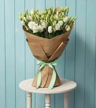 Букет цветов из:  Лизиантусы в Ильинское (Домодедово) 