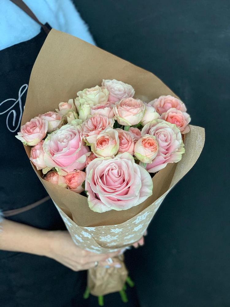 Букет цветов из: Хризантемы и Розы в Ильинское (Домодедово) 