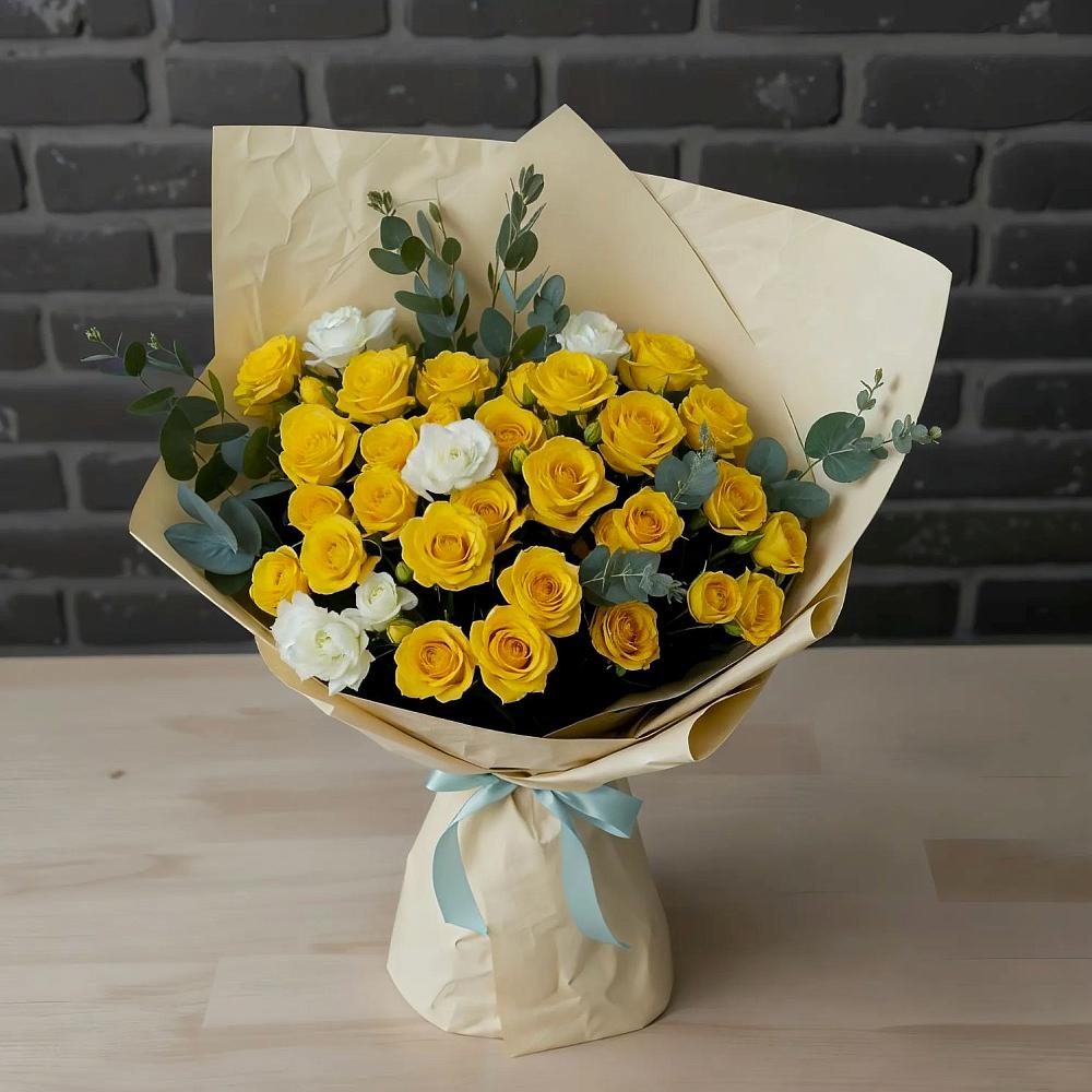 Букет цветов из: Розы в Ильинское (Домодедово) 