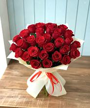 Букет 29 Красных роз в Ильинское (Домодедово) 