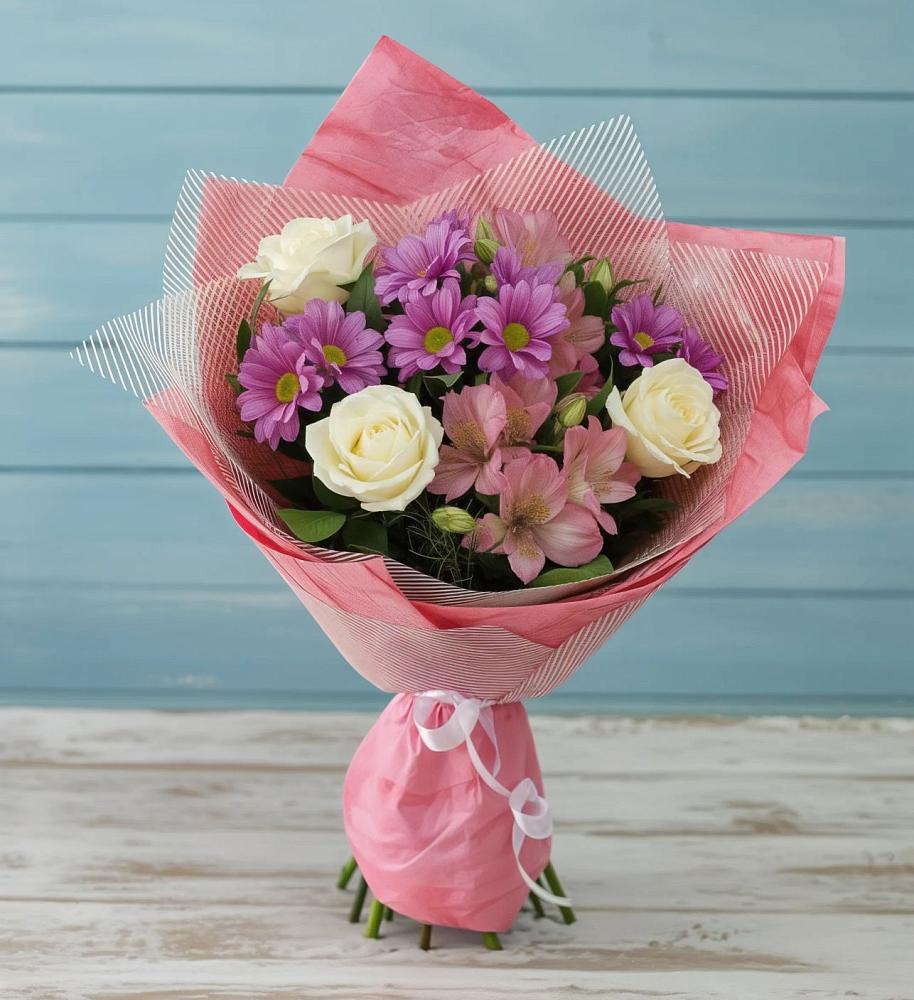 Букет цветов из: Герберы в Ильинское (Домодедово) 