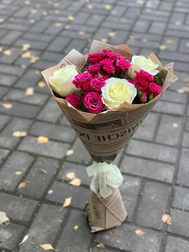 Букет цветов из: Розы в Ильинское (Домодедово) 