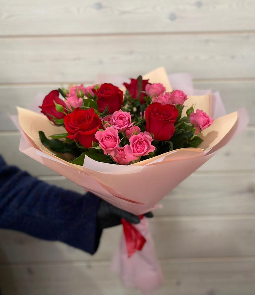 Букет цветов из: Розы в Ильинское (Домодедово) 