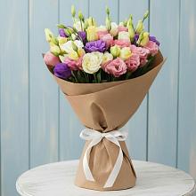 Букет цветов из:  Лизиантусы в Ильинское (Домодедово) 